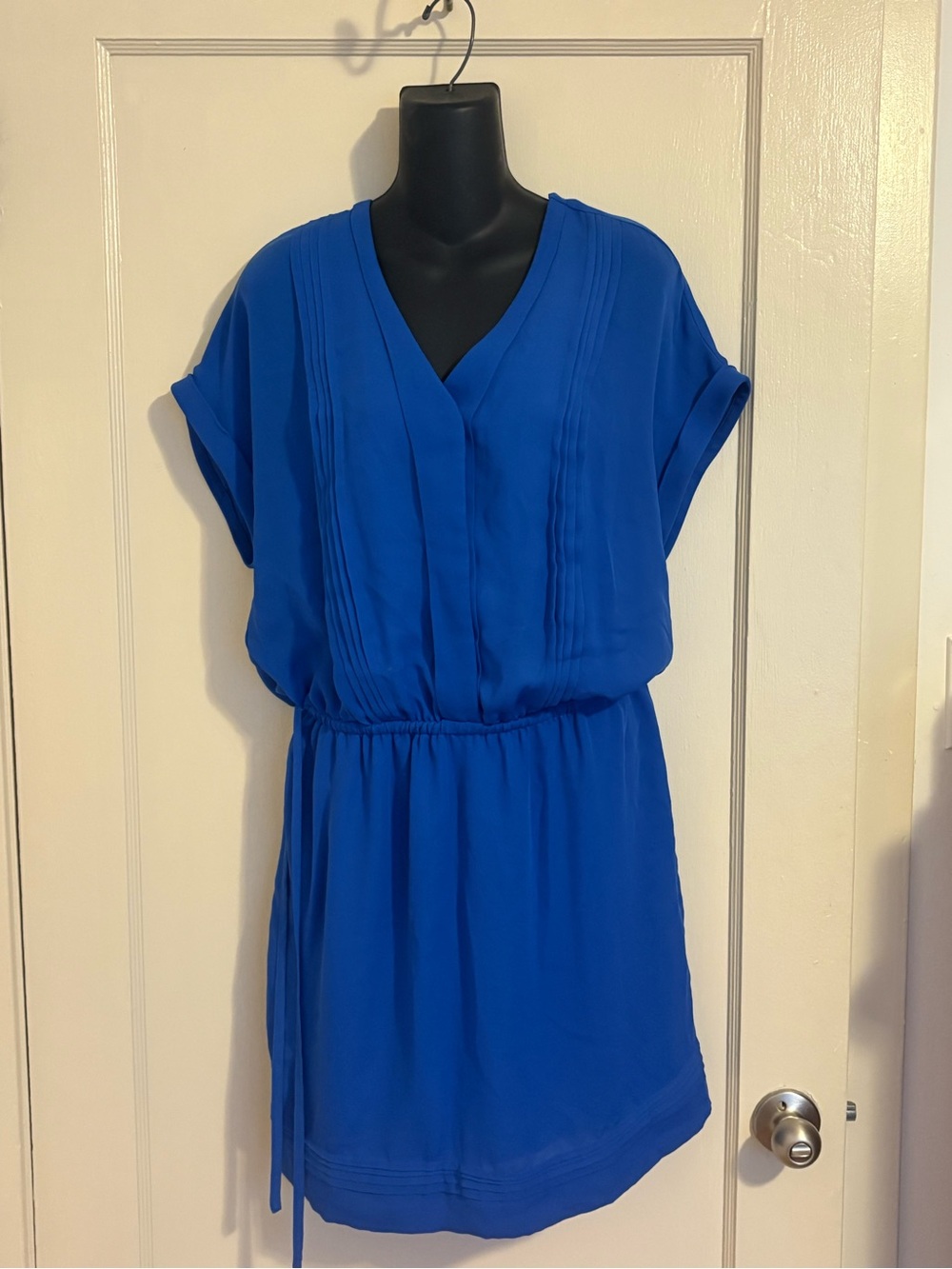 Banana Republic Deep Blue Mini Dress in Medium